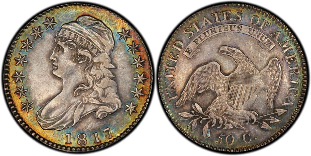 1817年封顶半美元过期