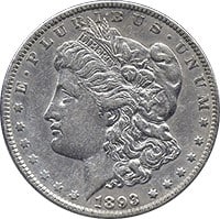 1893年O摩根银元