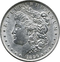 1896年O摩根银元