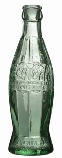 可口可乐根玻璃公司修改原型瓶