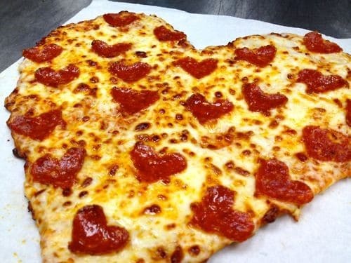 情侣披萨