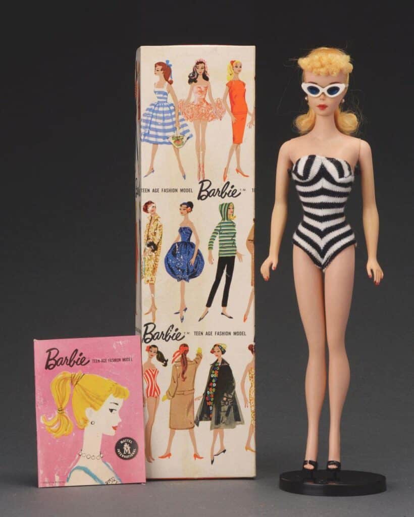 1959年原版芭比娃娃