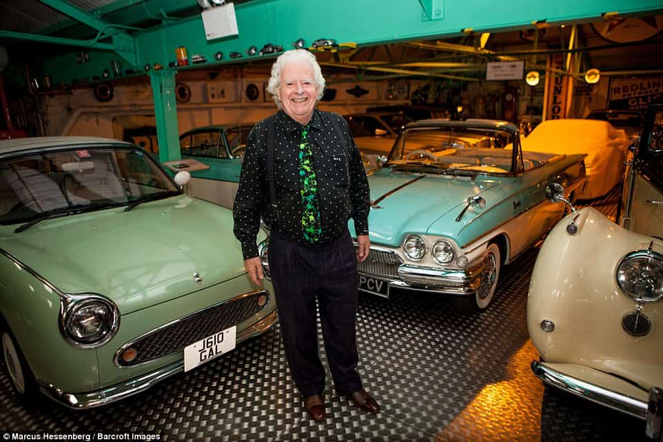 罗杰·达丁和他的汽车收藏