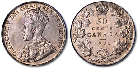 1921年50美分