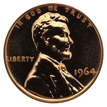 1964年的无印币硬币