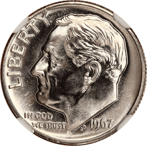 1967年特别薄荷硬币