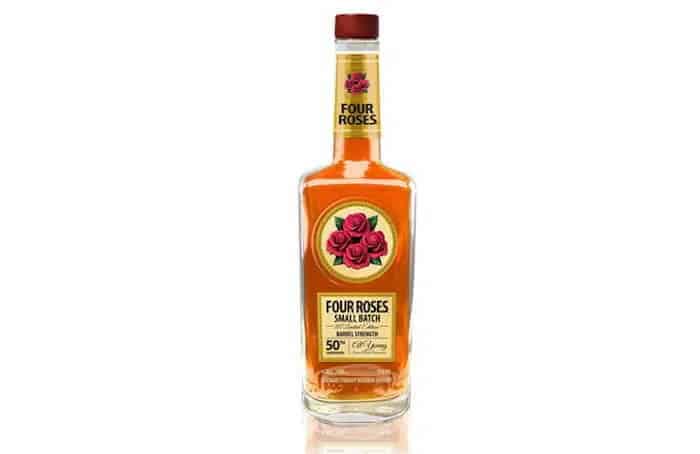 四朵玫瑰阿尔扬50周年波旁威士忌