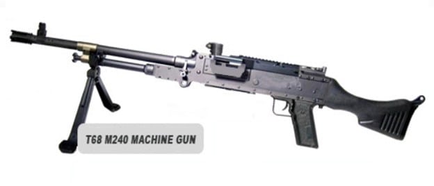 T68 M240彩弹机枪