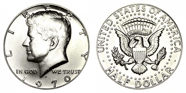 1970-D肯尼迪半美元