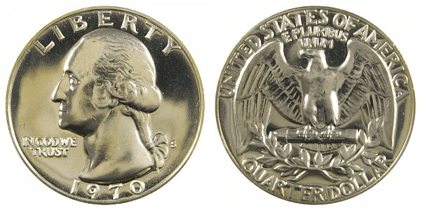 1970年S Proof Quarter