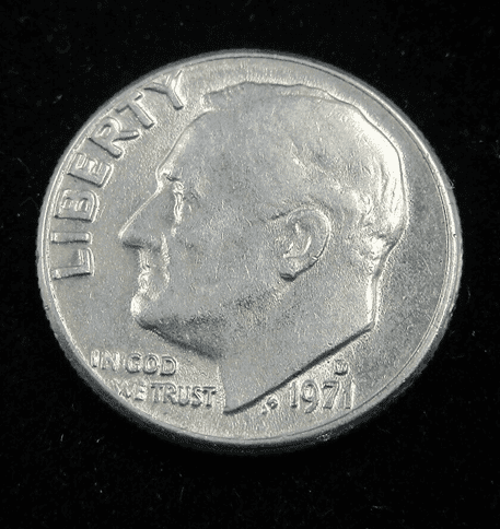 1971年罗斯福硬币错误