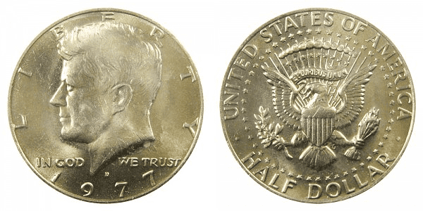 1977年D半美元
