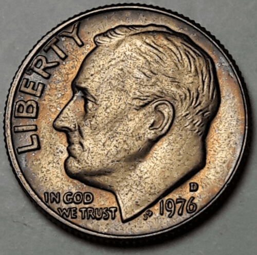 1976-D罗斯福硬币
