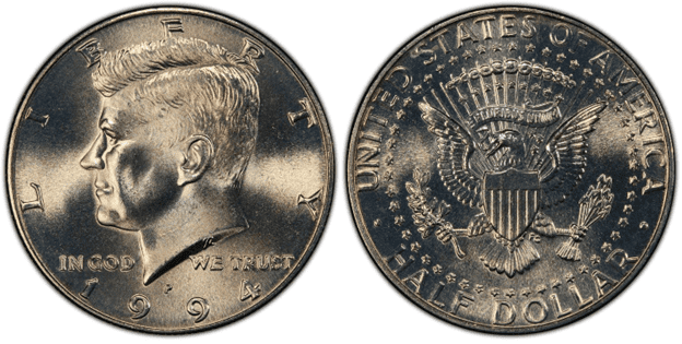 1994年P肯尼迪半美元