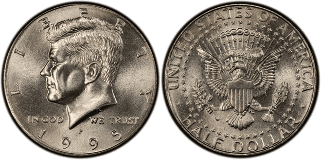 1995年P·肯尼迪半美元