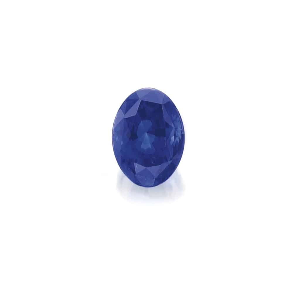 特殊未安装蓝色蓝宝石