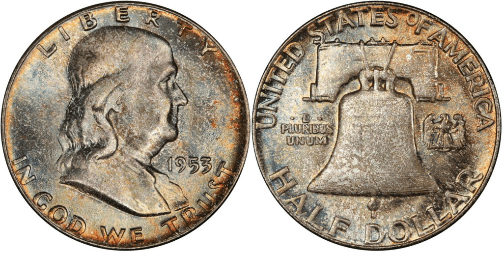 1953年P富兰克林半美元