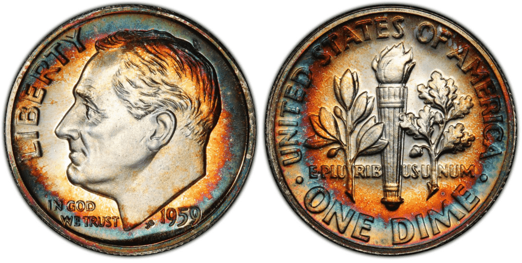 1959年罗斯福硬币(证明)