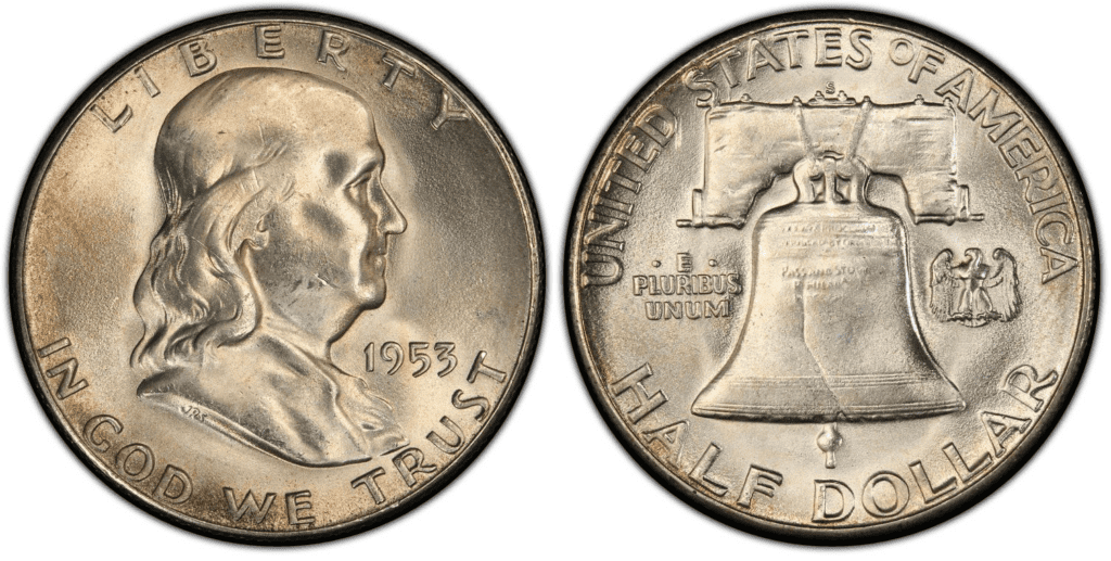 1953年富兰克林美元