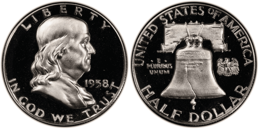 1958-P富兰克林半美元(证明)