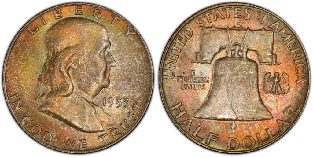 1953年富兰克林半美元