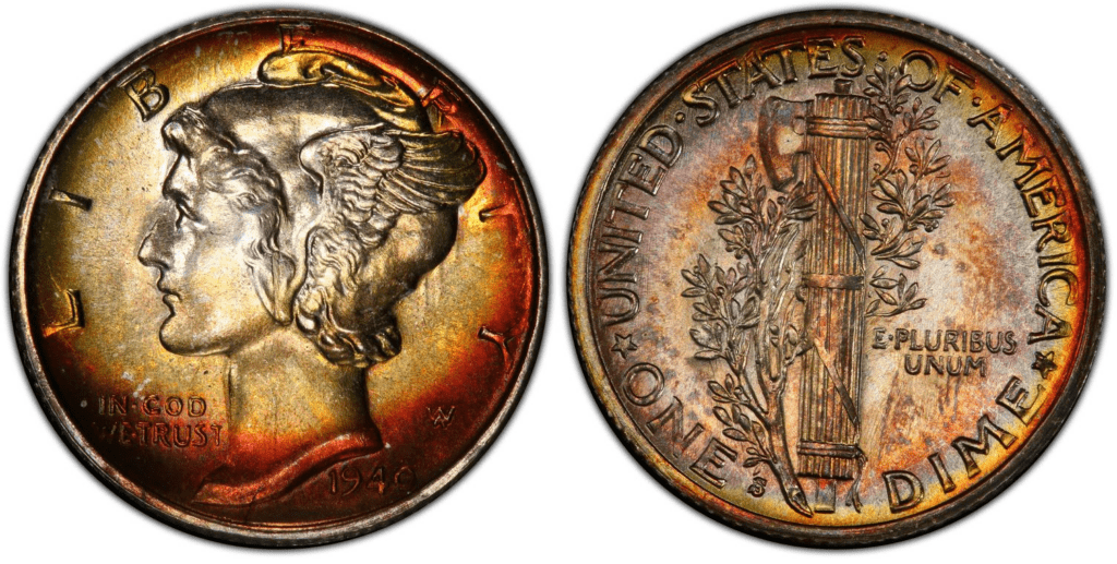 1940年水星一角硬币