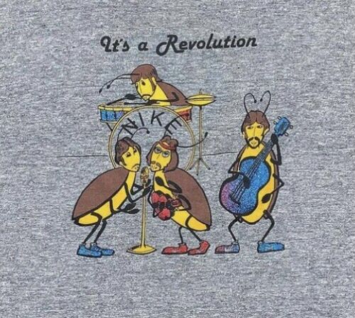 1980年披头士革命t恤