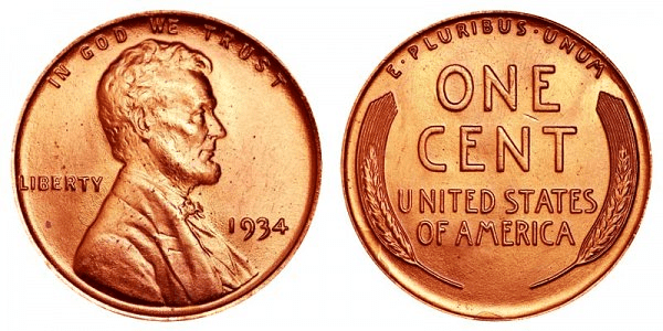 1934年的林肯小麦硬币是用什么做的