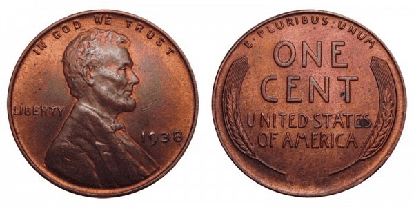 1938年的林肯硬币是用什么做的