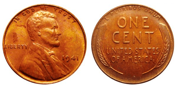 1941年的林肯硬币是用什么做的