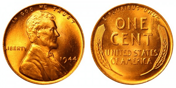 1944年的林肯小麦硬币是用什么做的