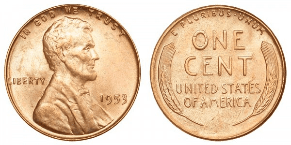 1953年的林肯硬币是用什么做的