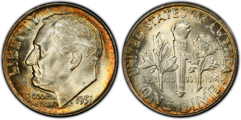 1951年罗斯福硬币
