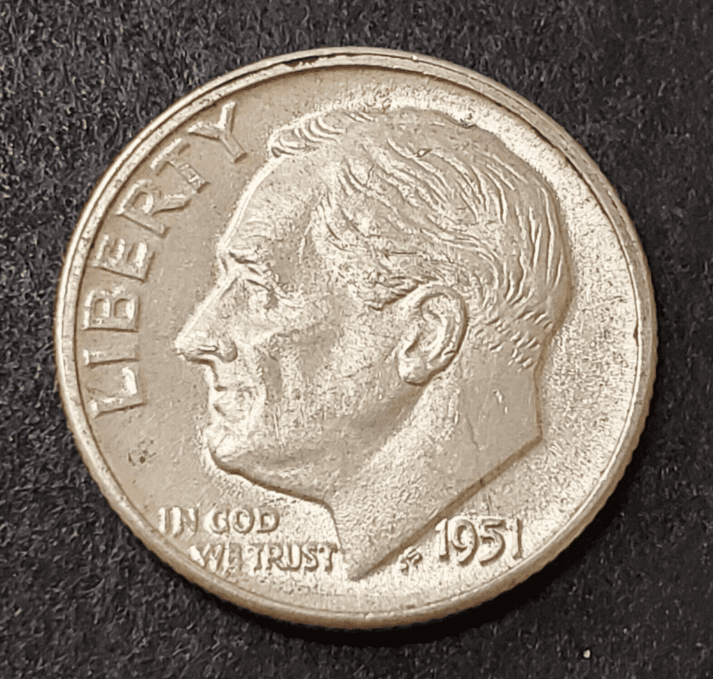 1951年罗斯福硬币错误清单