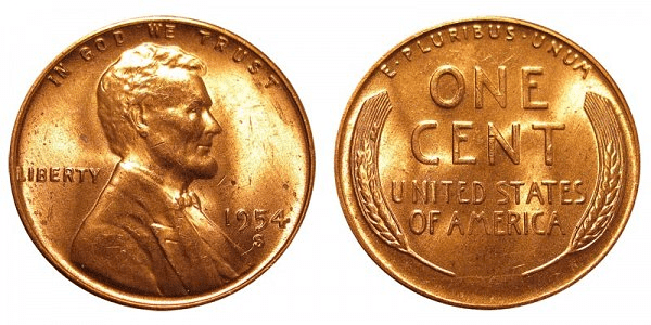 1954年的林肯硬币是用什么做的