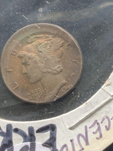 1944年水星硬币偏离中心错误