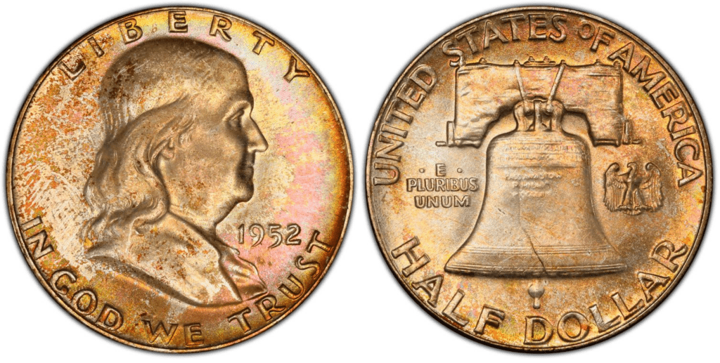 1952年P富兰克林半美元