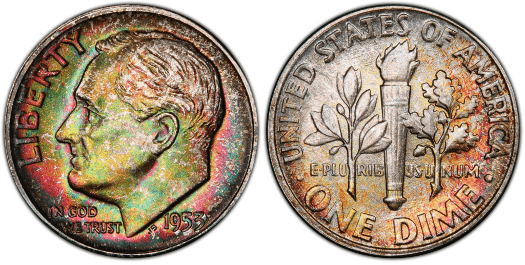 1953年P罗斯福硬币