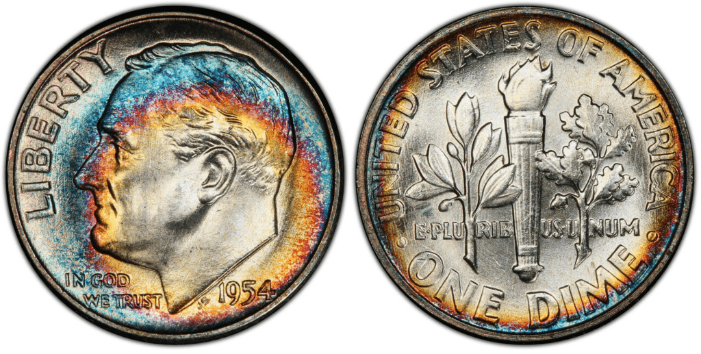 1954年P罗斯福硬币