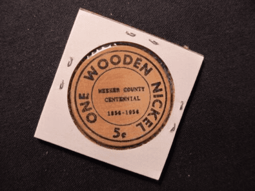 1956年木制镍币(宾夕法尼亚州)
