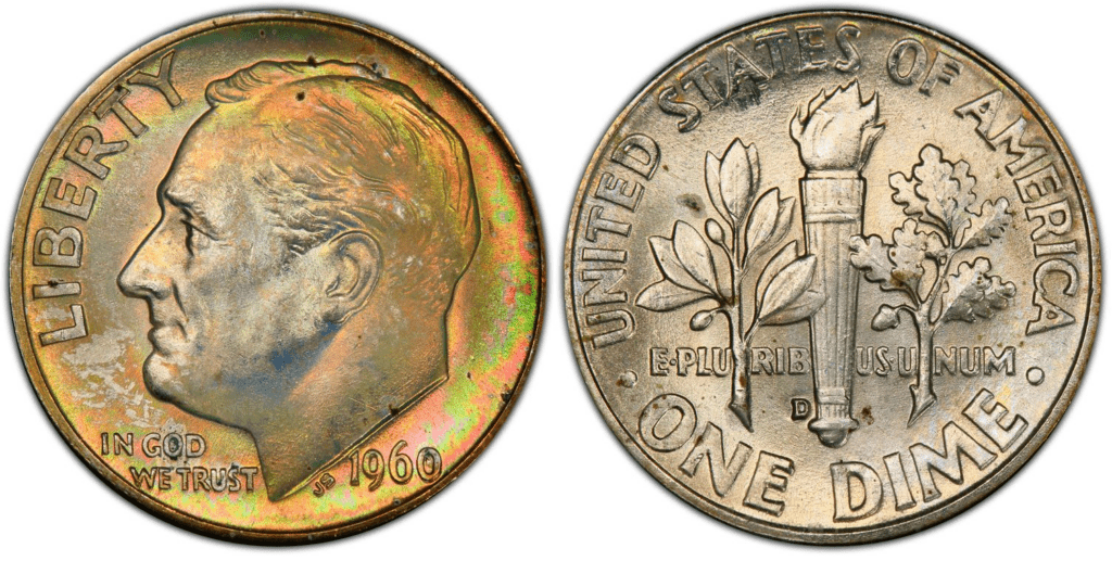 1960 D罗斯福硬币