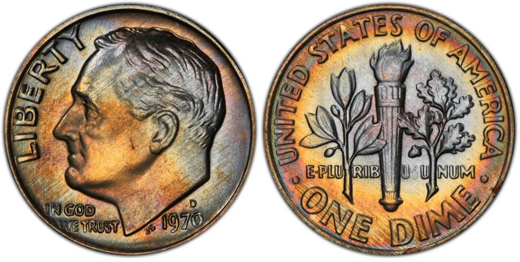 1970 D罗斯福分钱