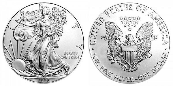 1993年美国银元