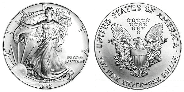 1995年美国银元