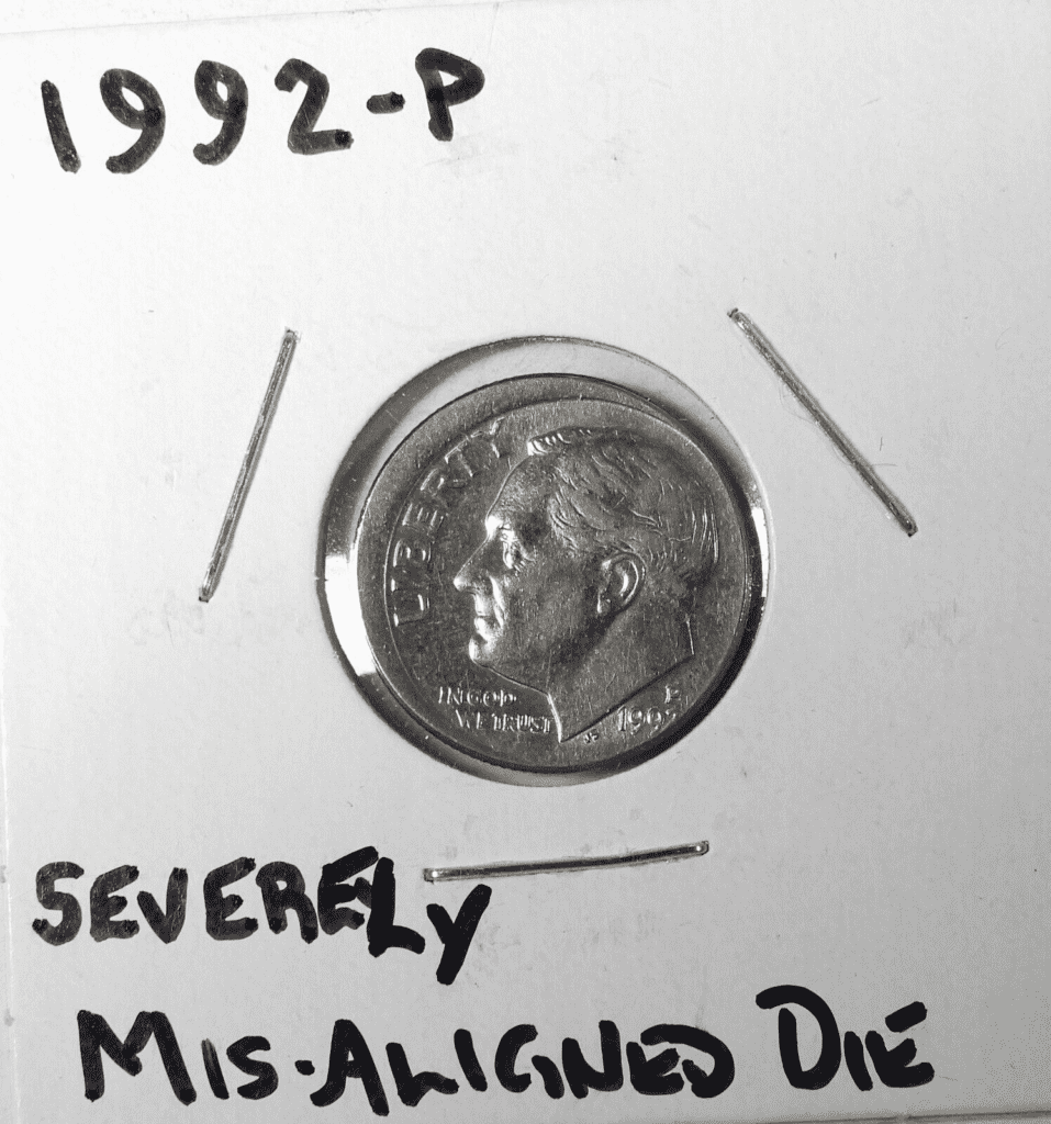 1992年罗斯福硬币错误清单