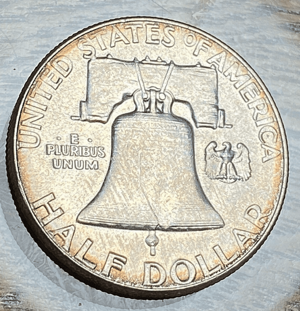 1952年半美元硬币上的划线错误