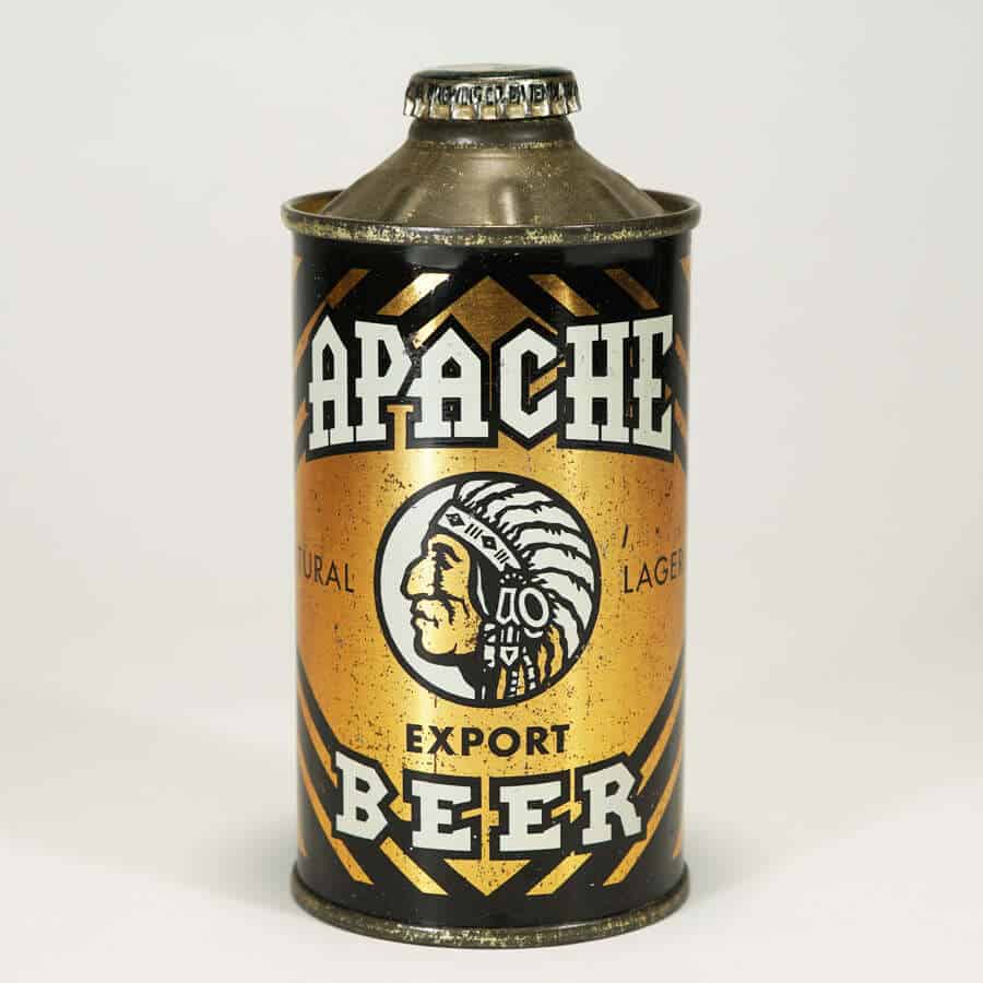 阿帕奇出口啤酒锥顶罐